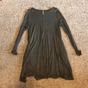 Loose fitting long sleeve dress